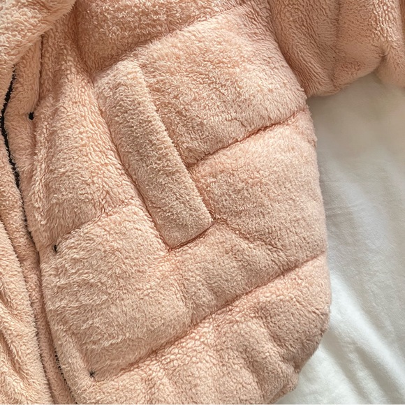 Urban Outfitters Pink Fuzzy Coat - Picture 6 of 8